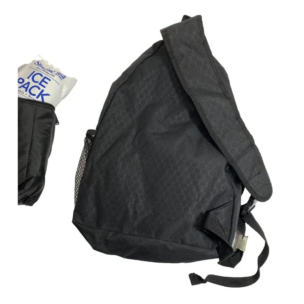 NEW Similac Diaper Bag Back Pack + Bottle Cooler & 2 Ice Packs~Black NWT